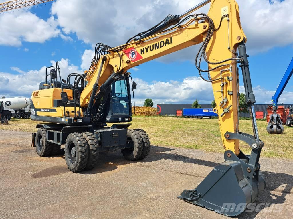 Hyundai HW140 Hjulgravere