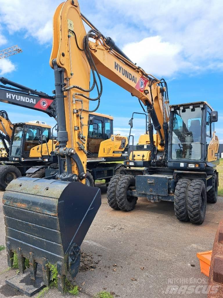 Hyundai HW140 Hjulgravere