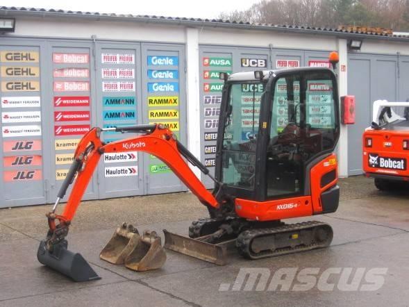 Kubota KX016-4 Minigravere <7t