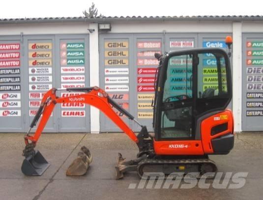 Kubota KX016-4 Minigravere <7t
