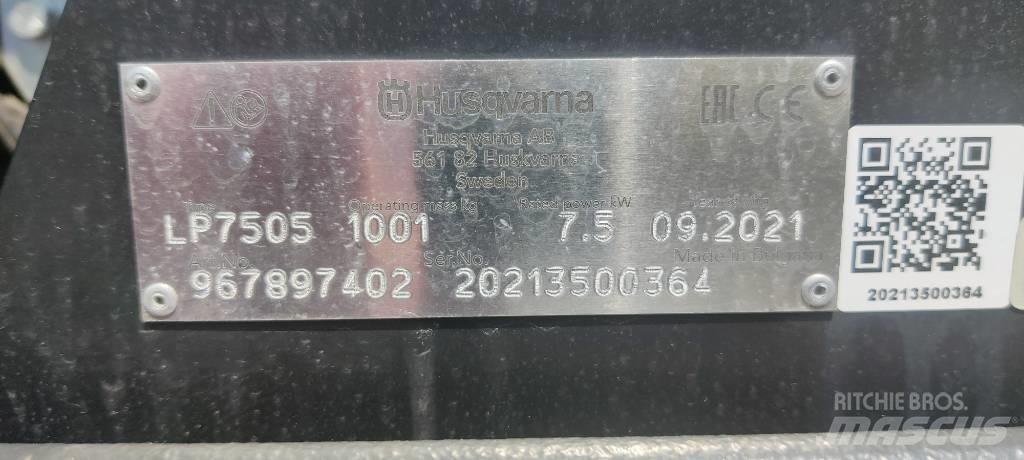 Husqvarna LP 7505 Hjullaster til komprimering
