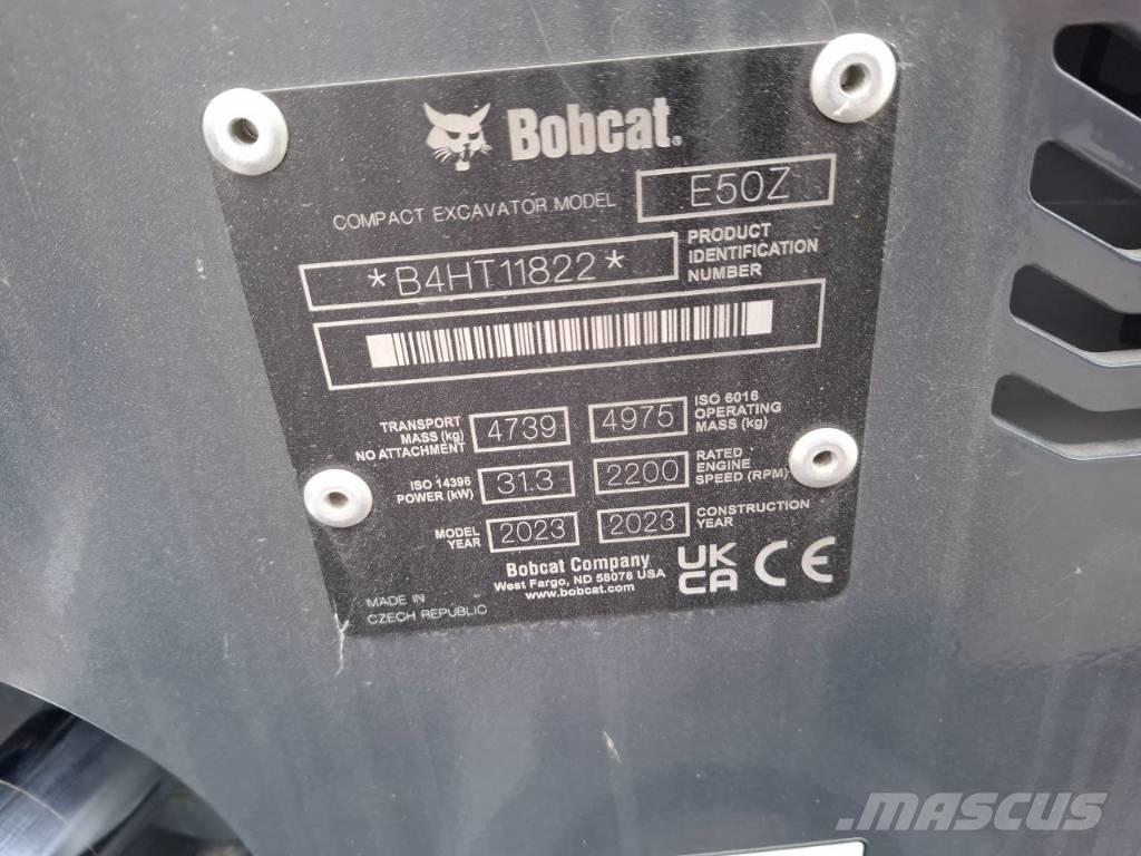 Bobcat E 50z Minigravere <7t