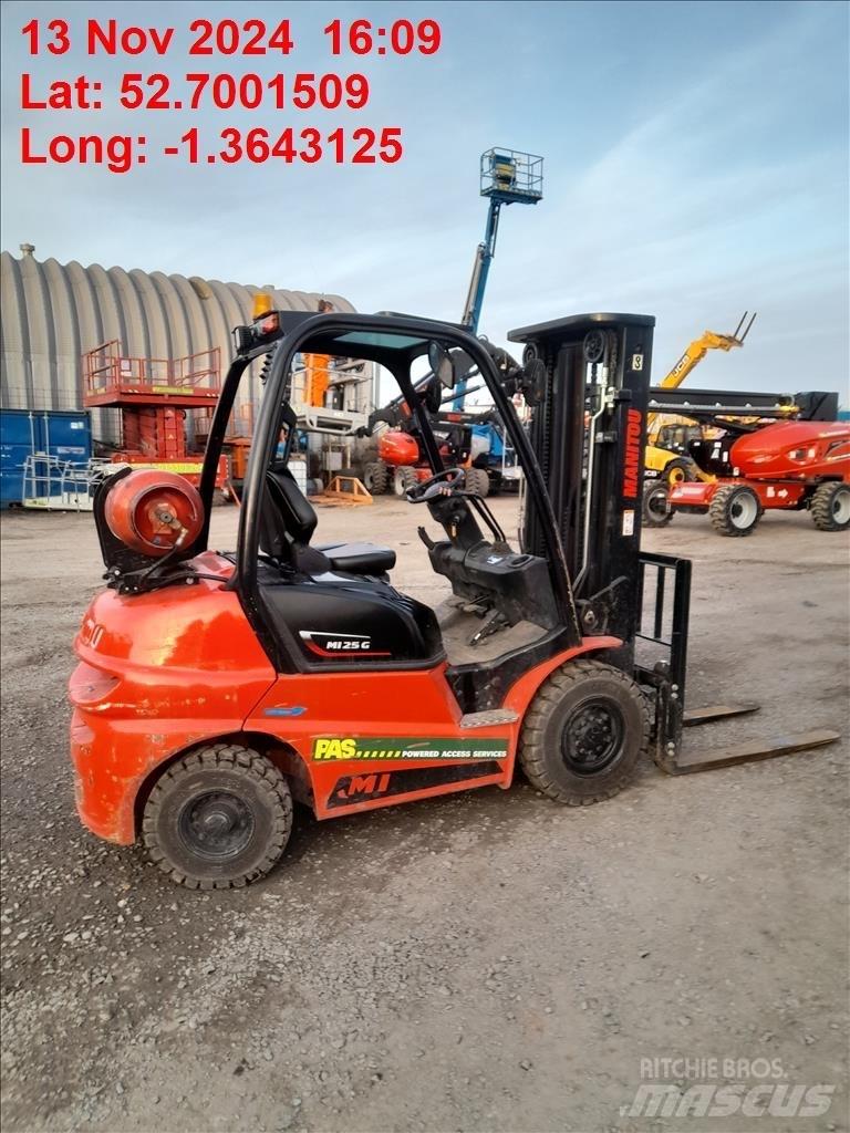 Manitou MI 25 G Propan trucker