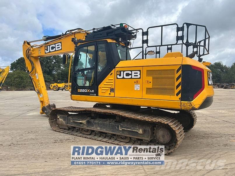 JCB JS 220 LC Beltegraver