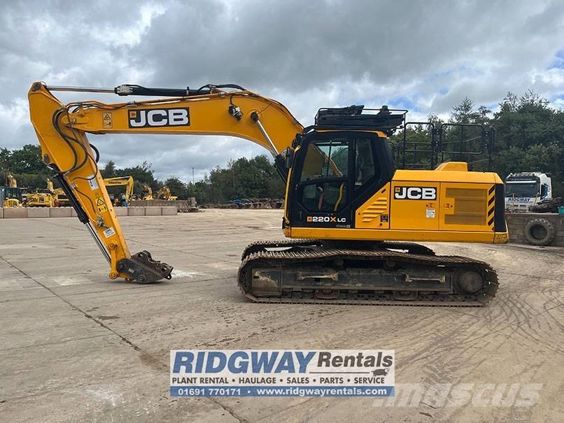 JCB JS 220 LC Beltegraver