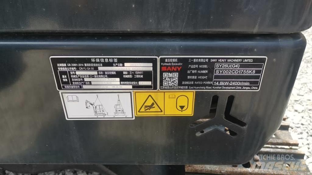 Sany SY 26 C Beltegraver