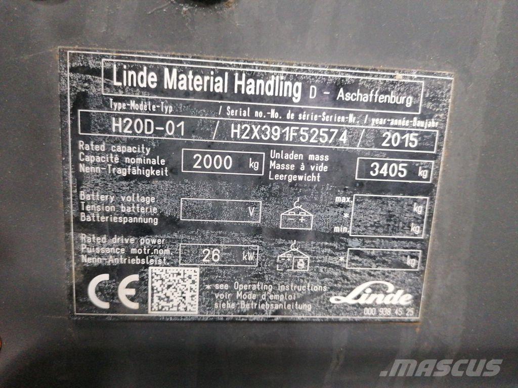 Linde H20D-01 Diesel Trucker
