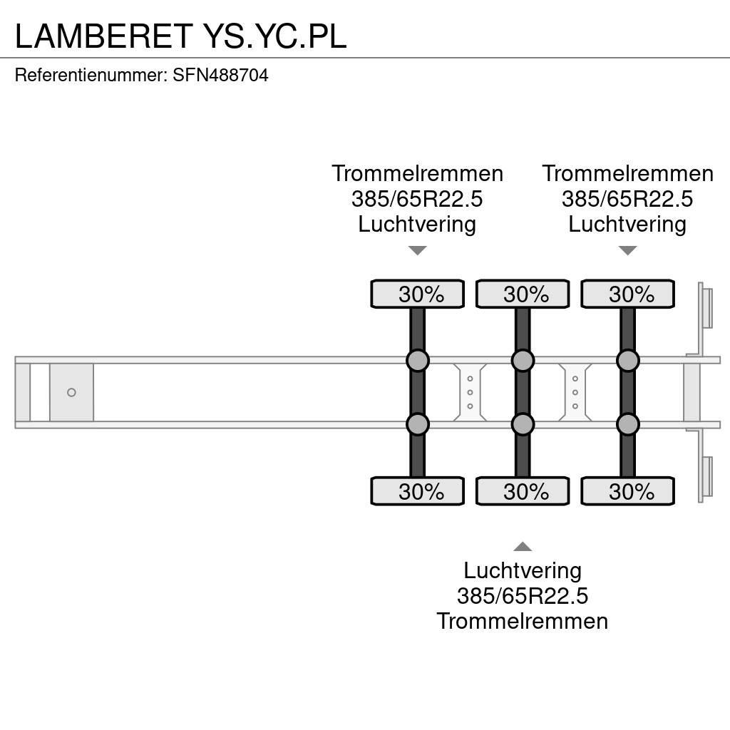 Lamberet YS.YC.PL Frysetrailer Semi