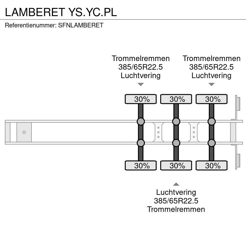 Lamberet YS.YC.PL Frysetrailer Semi