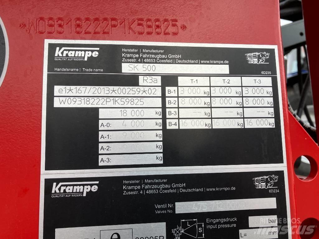 Krampe SK 500 Tipphengere