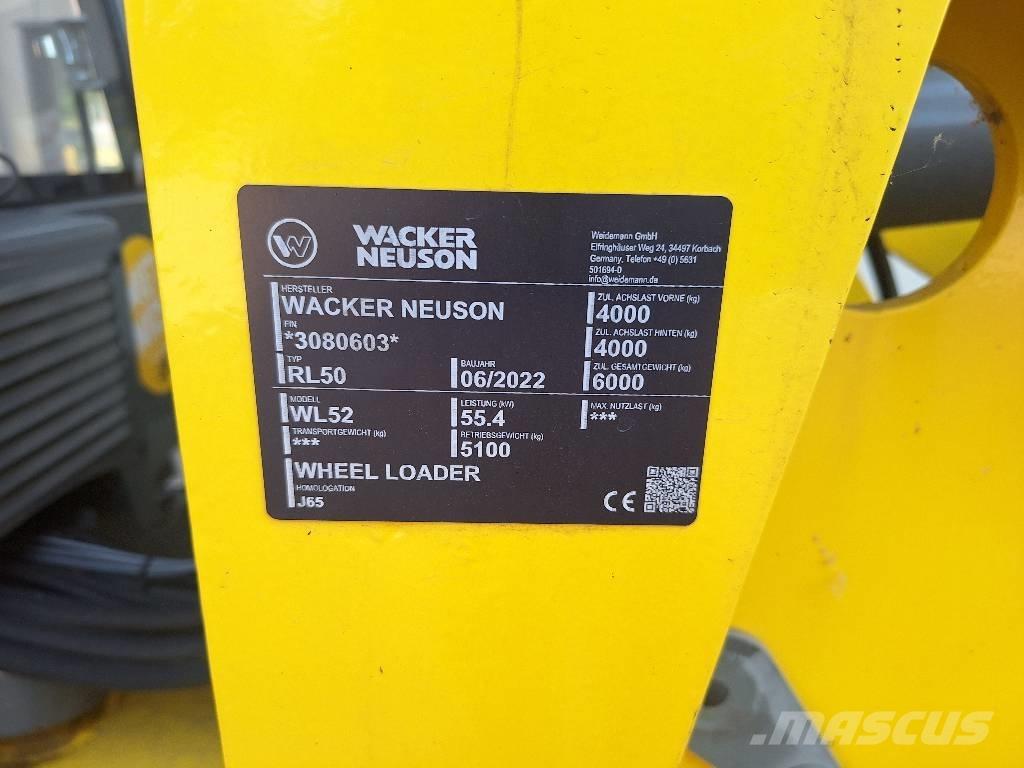 Wacker Neuson WL 52 Hjullastere