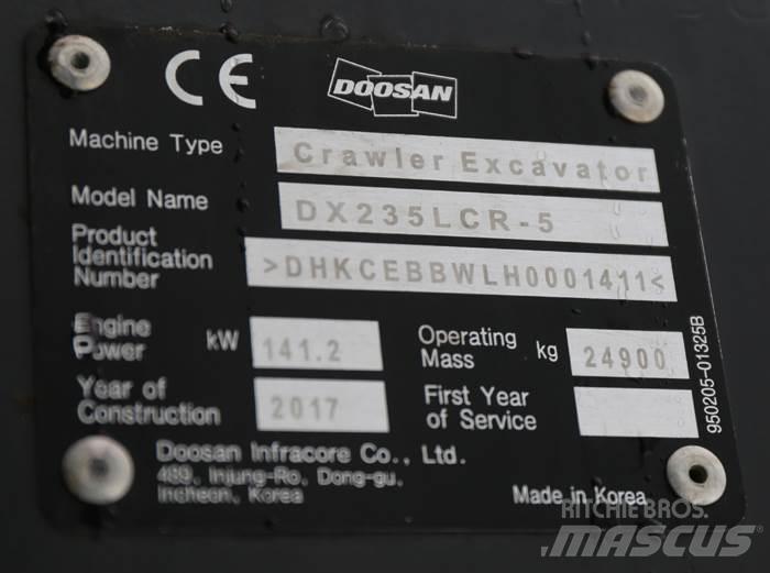 Doosan DX235LCR-5 Beltegraver