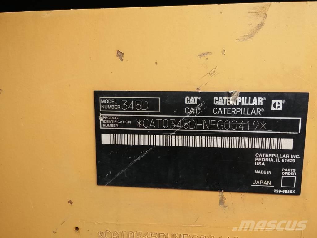 CAT 345 D L Beltegraver