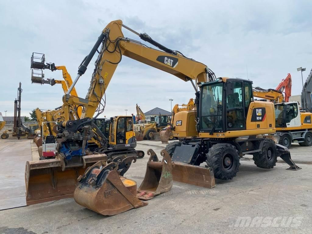 CAT M314F NVT Hjulgravere