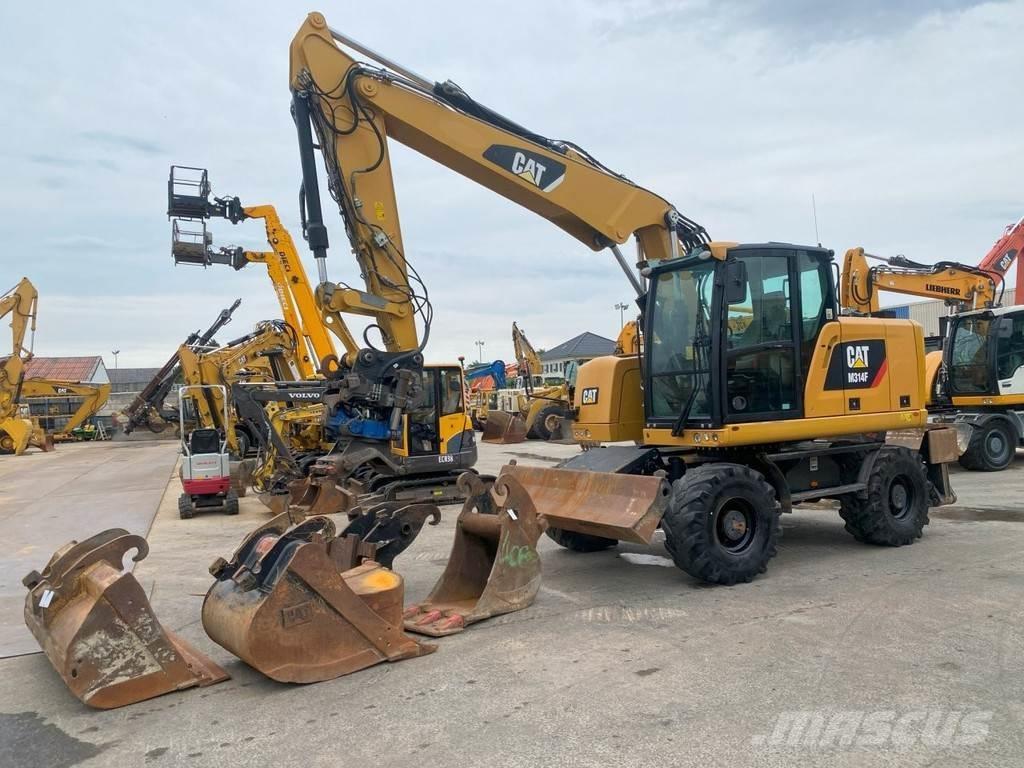 CAT M314F NVT Hjulgravere