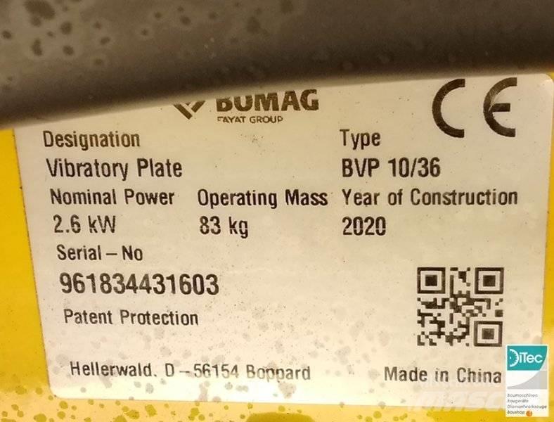 Bomag BVP 10/36 Vibroplater