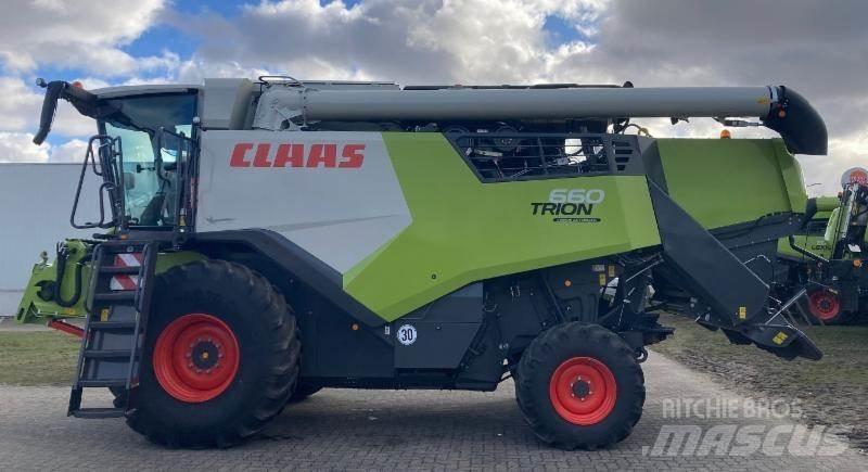 CLAAS TRION 660 Skurtreskere
