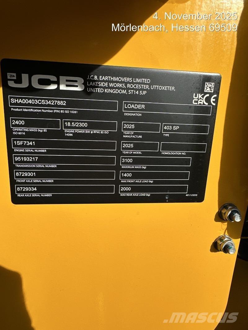 JCB 403 Hjullastere