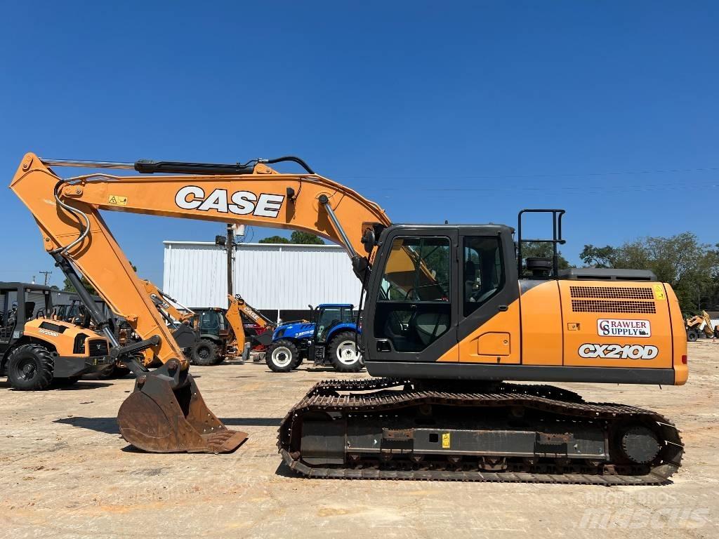 CASE CX 210 D Beltegraver