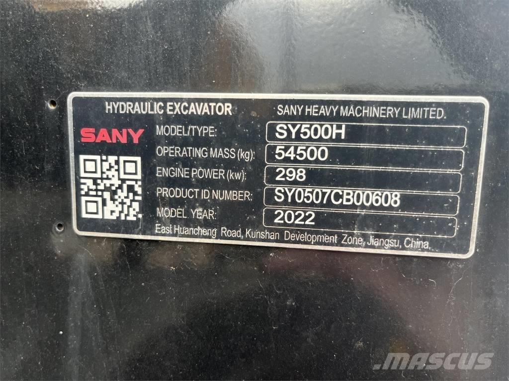 Sany SY 500 H Beltegraver