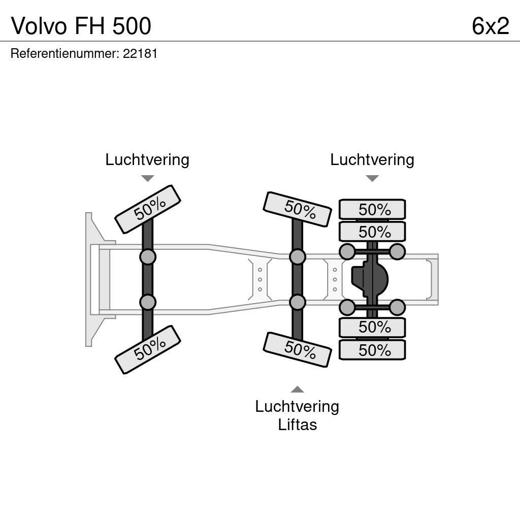 Volvo FH 500 Trekkvogner