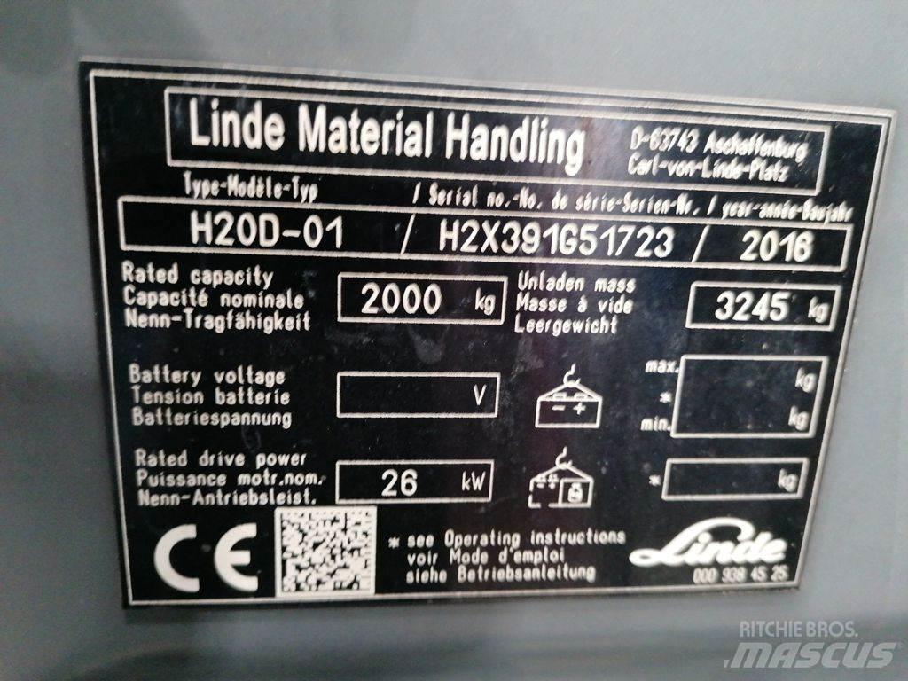 Linde H20D-01 Diesel Trucker