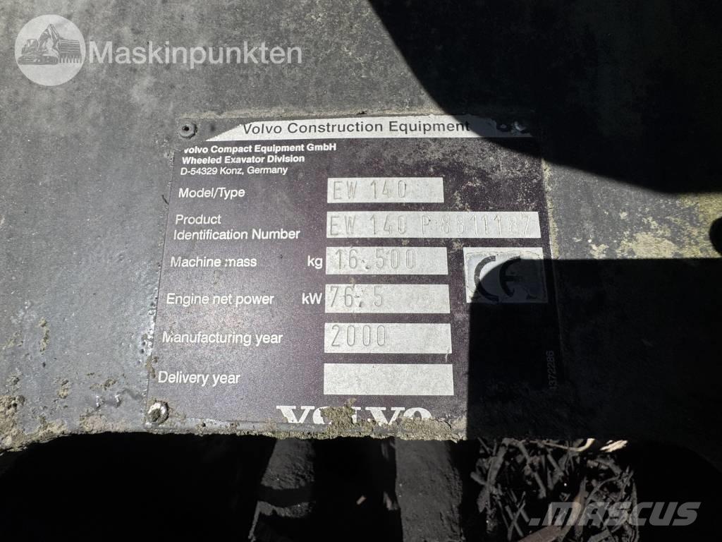 Volvo EW 140 B Hjulgravere