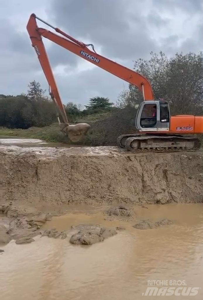Hitachi EX 165 L Beltegraver