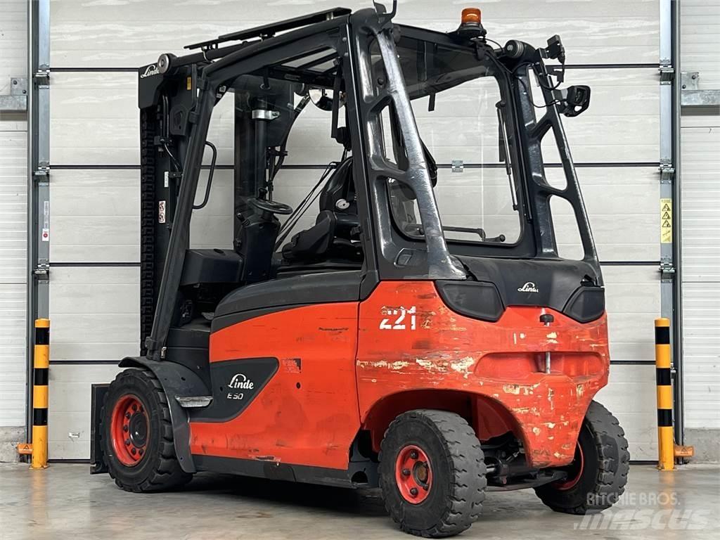 Linde E50HL-01 Elektriske trucker