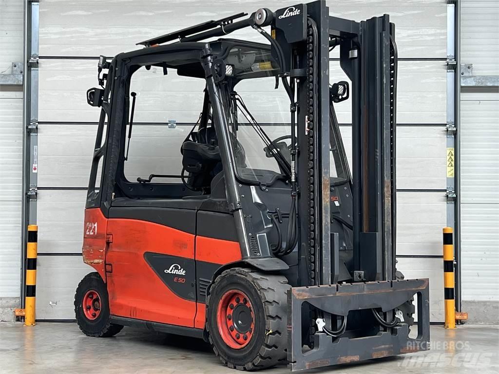 Linde E50HL-01 Elektriske trucker