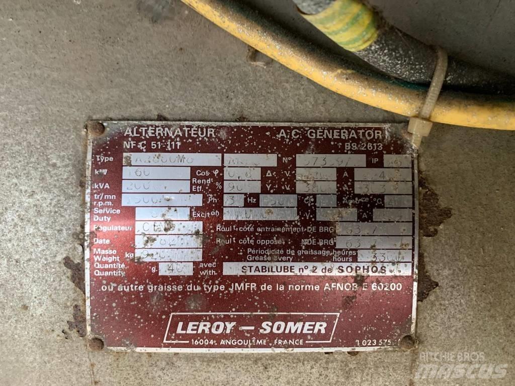 Leroy Somer A2000M8 Diesel Generatorer