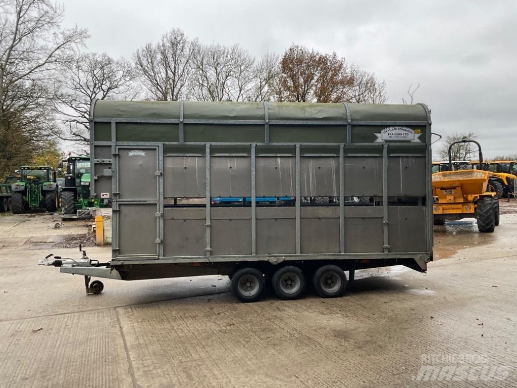 GRAHAM EDWARDS DM14T Dyretransport tilhenger