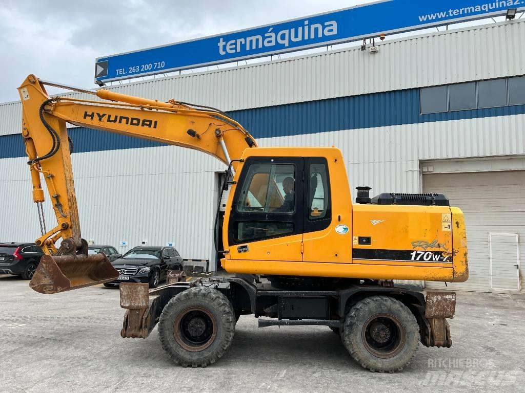 Hyundai R 170W-7 Hjulgravere