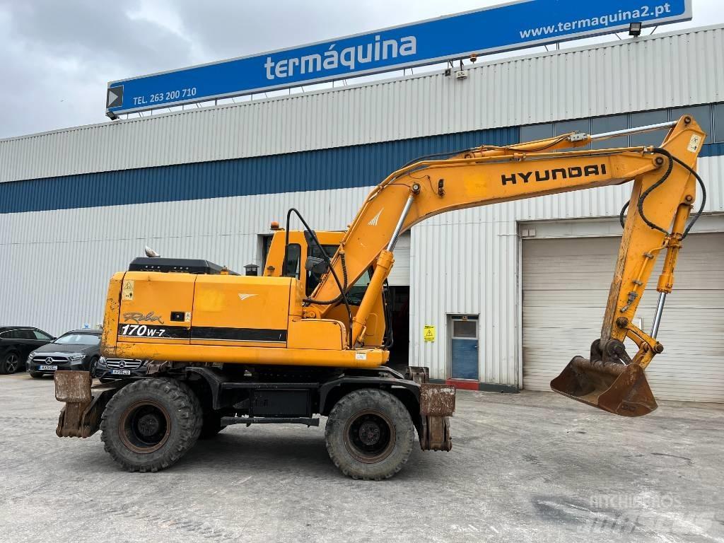 Hyundai R 170W-7 Hjulgravere