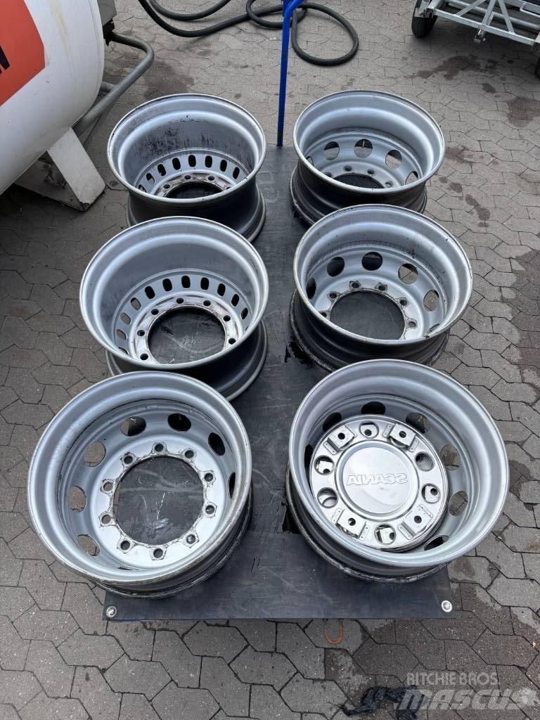 Scania P Dekk, hjul og felger