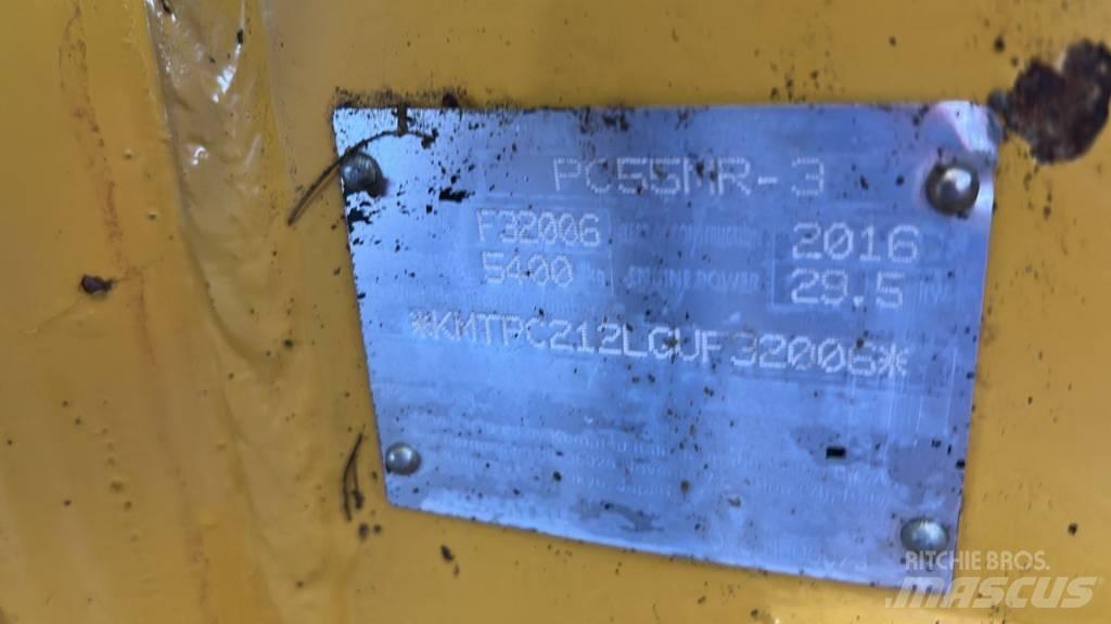 Komatsu PC 55 MR-3 Minigravere <7t
