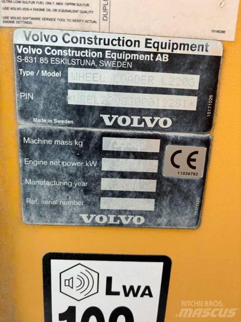 Volvo L 220 G Hjullastere