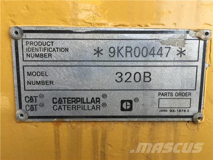 CAT 320 B Beltegraver