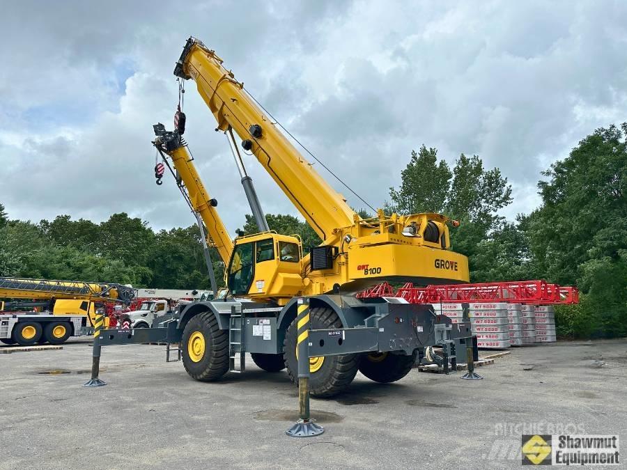 Grove GRT 8100 Røff terreng kraner