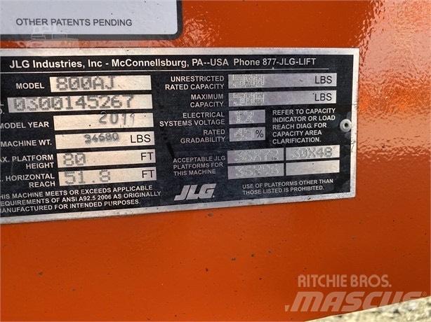JLG 800 AJ Leddede bomlifter