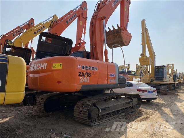 Hitachi ZX240 Beltegraver