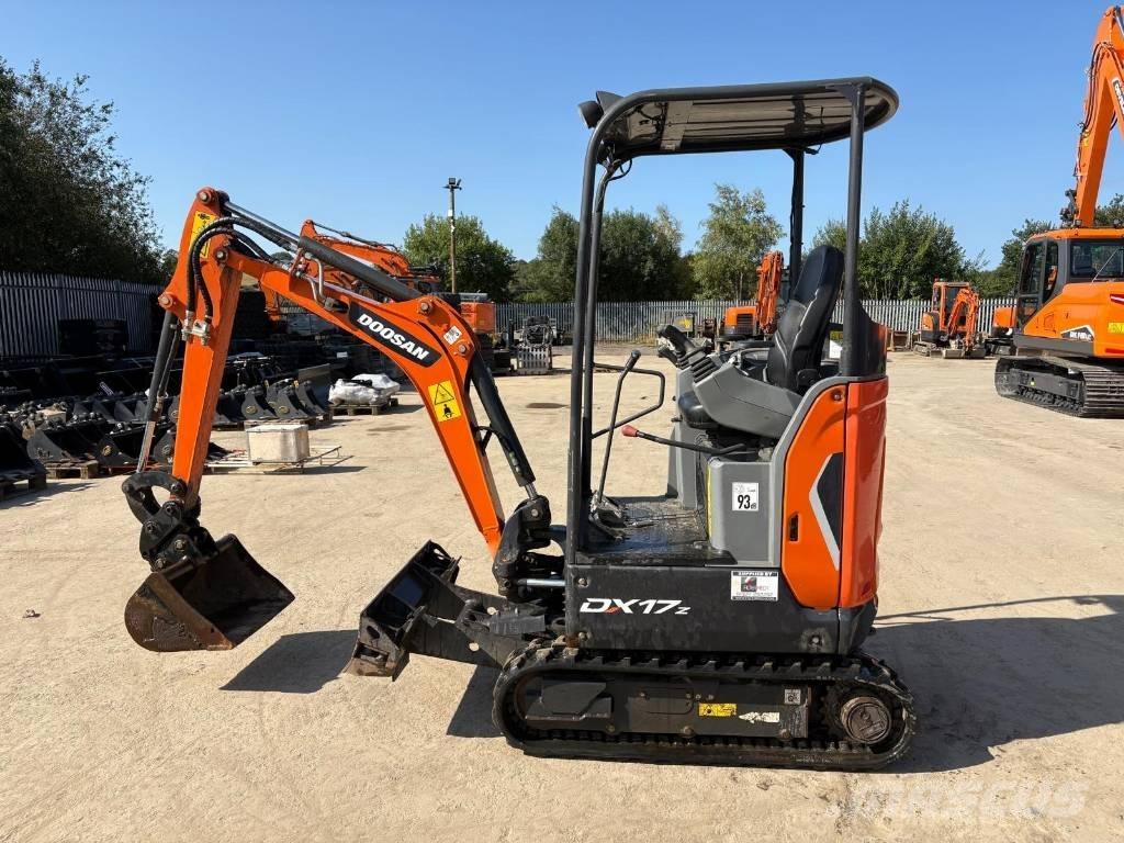 Doosan DX 17 Minigravere <7t