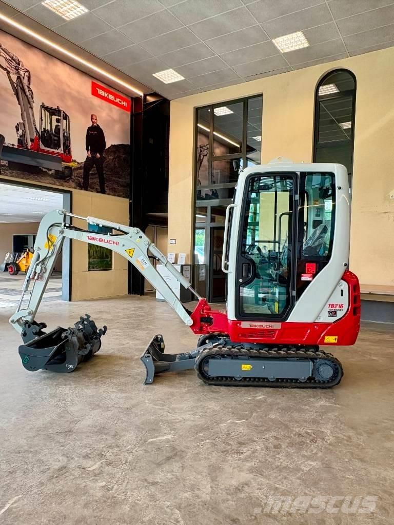 Takeuchi TB 216 Minigravere <7t