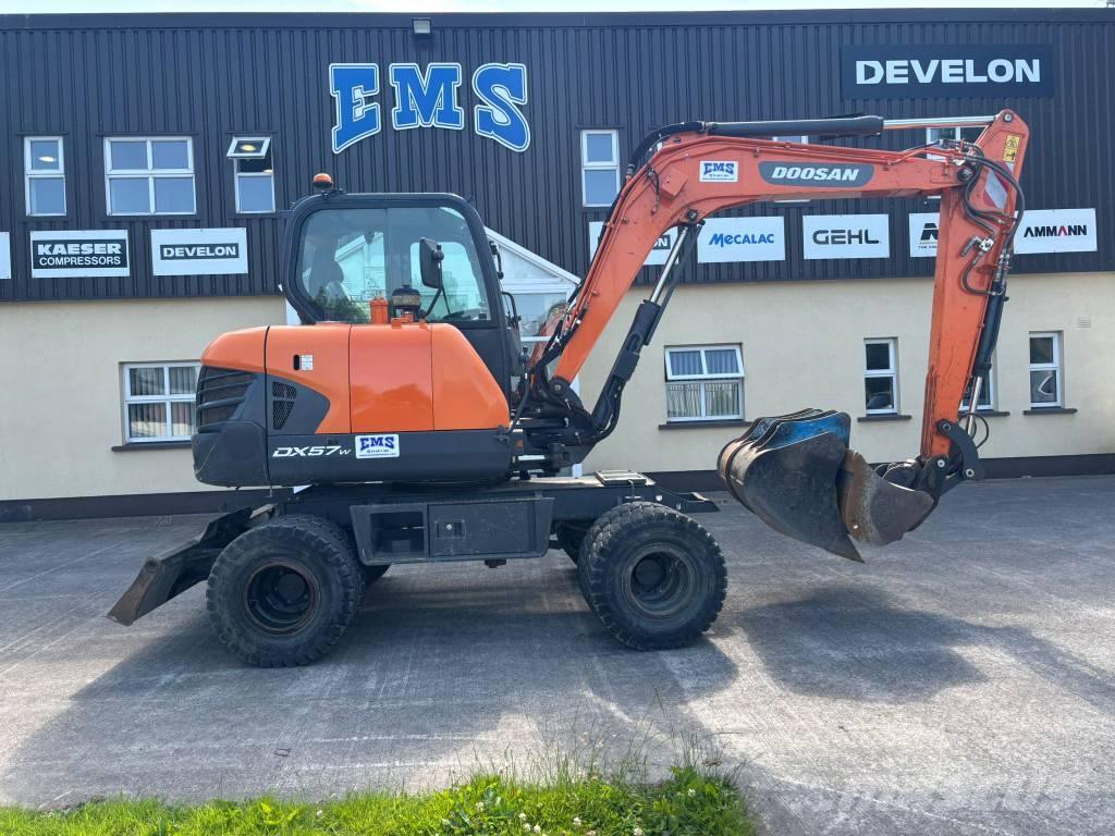 Doosan DX 57 W-5 Hjulgravere