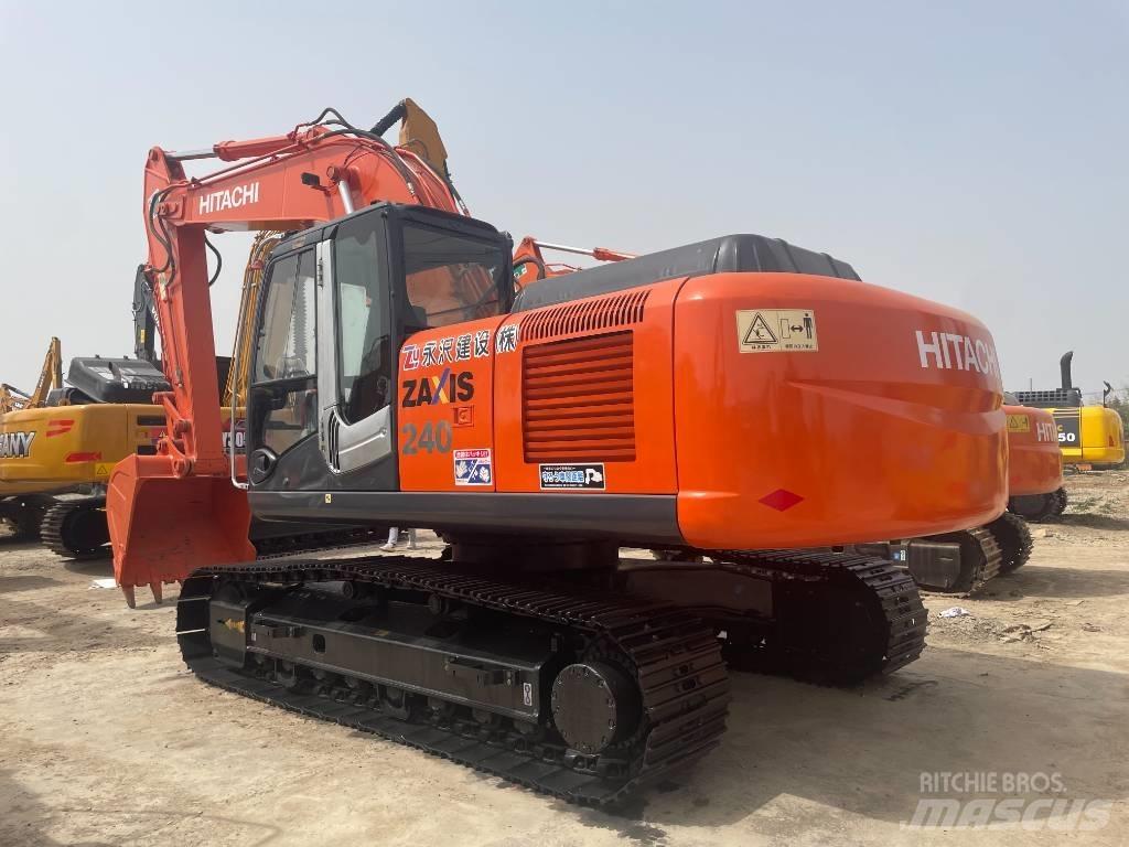 Hitachi ZX240 Beltegraver
