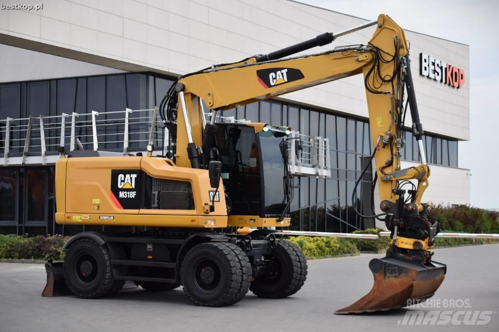 CAT M 318 F Hjulgravere