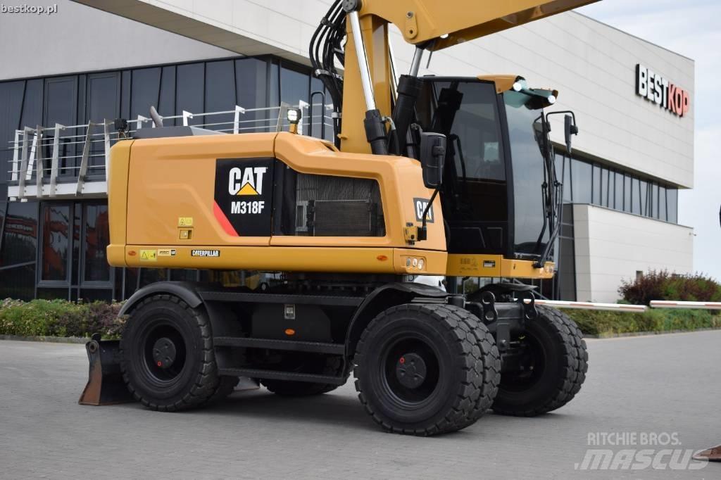 CAT M 318 F Hjulgravere
