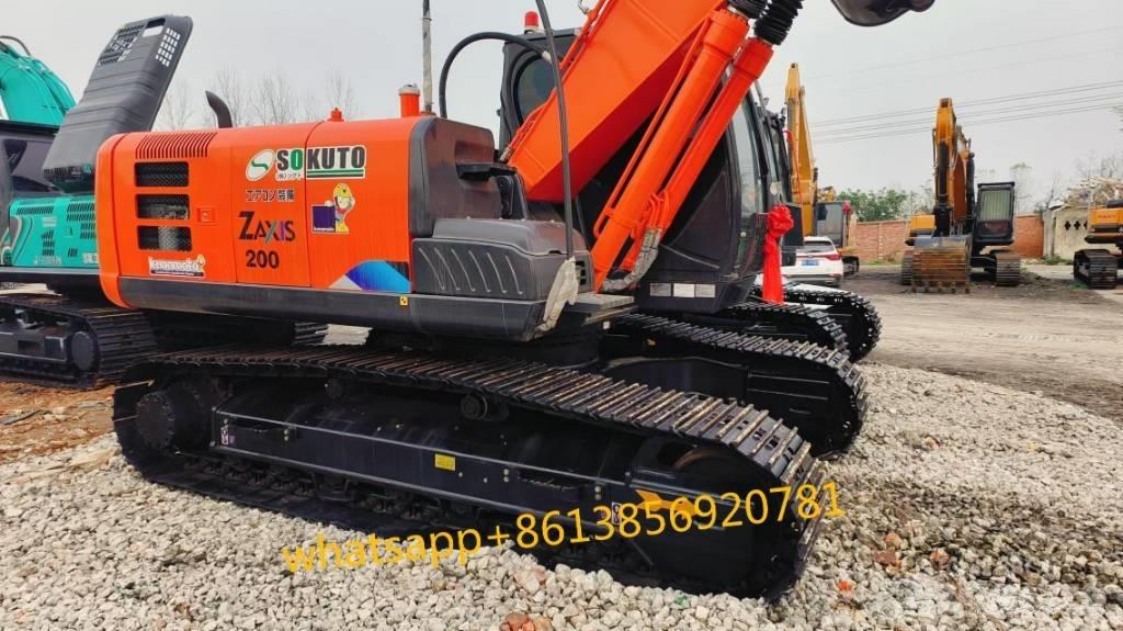 Hitachi ZX 200 Beltegraver