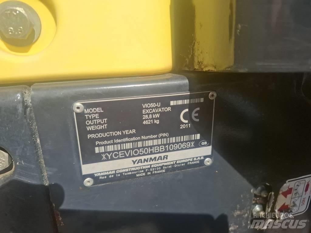 Yanmar Vio 50 U Minigravere <7t