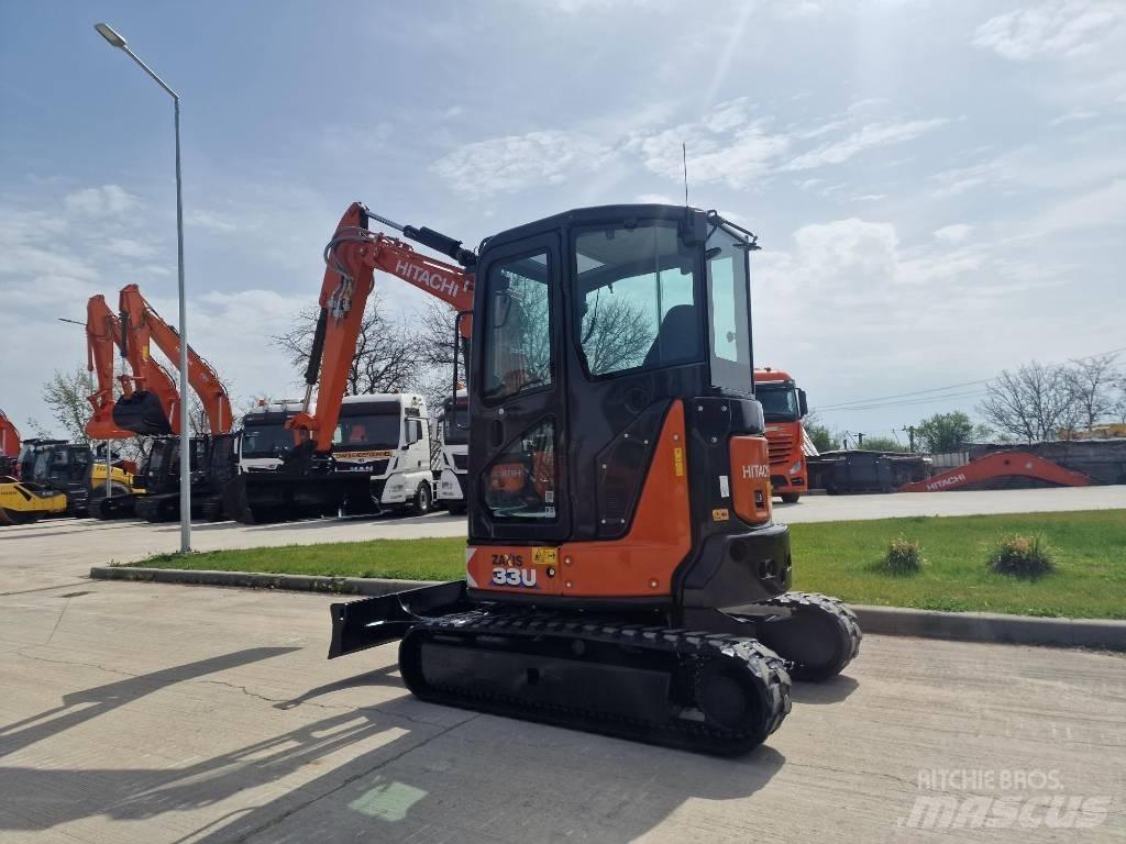 Hitachi ZX 33 U-6 Minigravere <7t